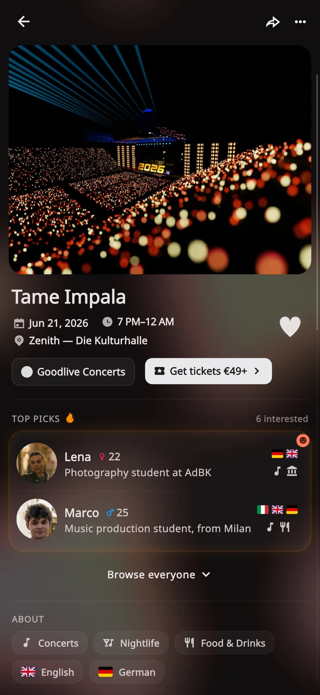 Attend